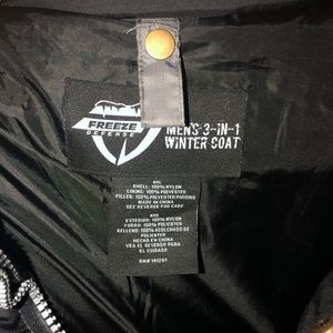 Three piece Winter Jacket